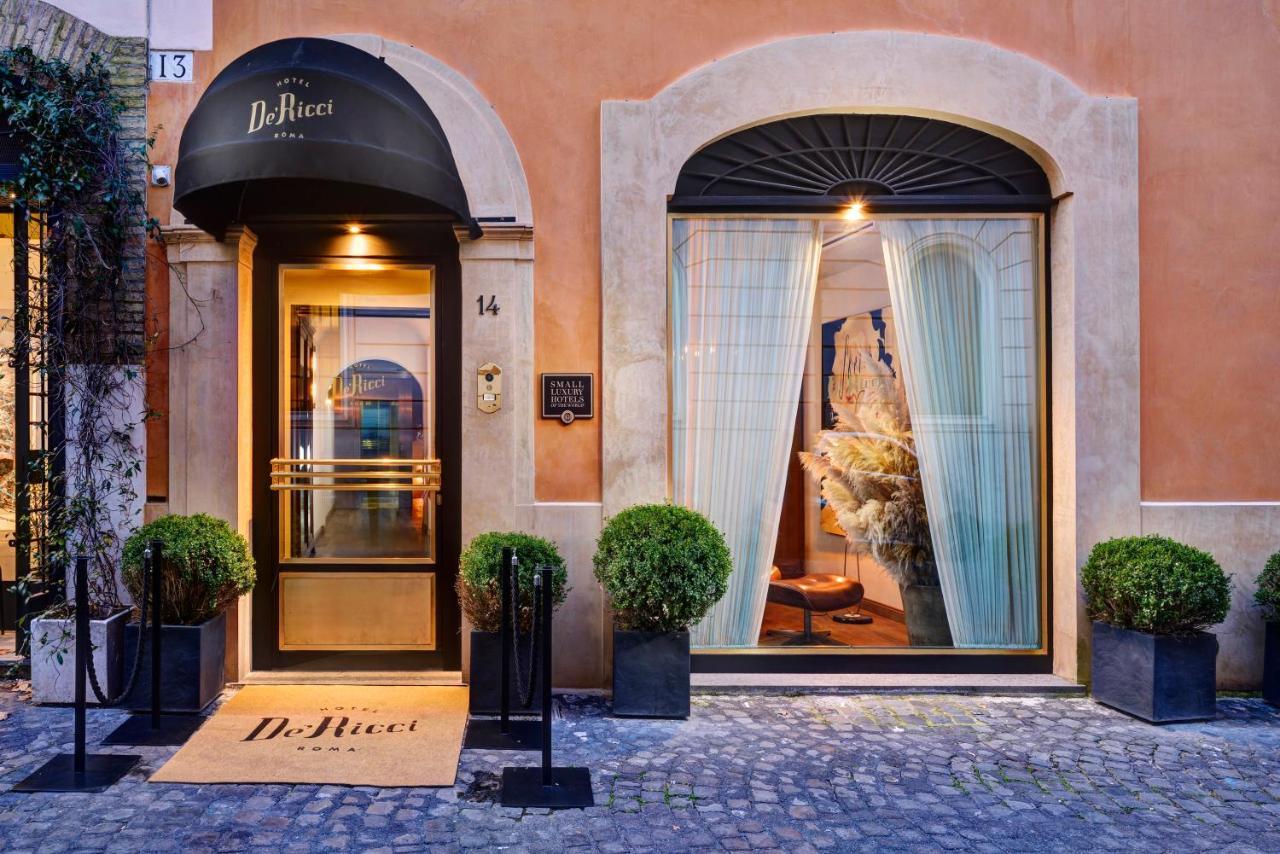 Hotel De' Ricci - Small Luxury Hotels Of The World Rom Exterior foto